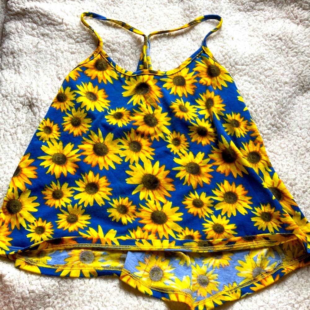 Sunflower Tank Top